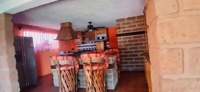 Una cocina o zona de cocina en Quinta Cristina Burgos