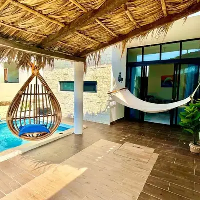Casa de Playa en Antón Lizardo con alberca privada y club Playa