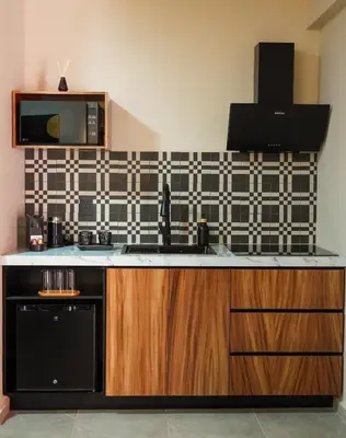 Una cocina o zona de cocina en Bacaanda #2