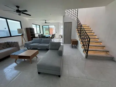Zona de estar de Resting family home