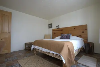 Cama o camas de una habitación en Alojamiento Ideal Junto al Aeropuerto CDMX