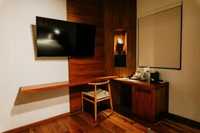 Una cocina o zona de cocina en Spira Hotel