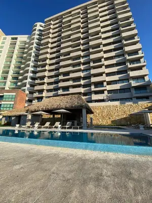Piscina en o cerca de Vista al Mar en 6to piso con 3 albercas 4camas y Gym