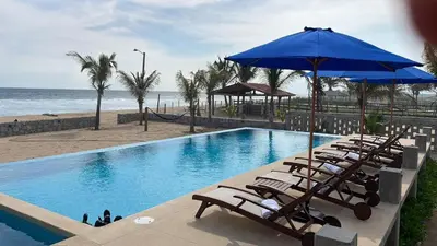Piscina en o cerca de Casa de Playa
