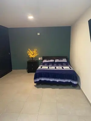 Cama o camas de una habitación en Departamento Oaxaca 10 min del centro