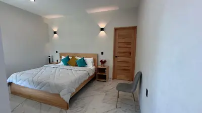 Cama o camas de una habitación en Casa Carolina Mi borinquen