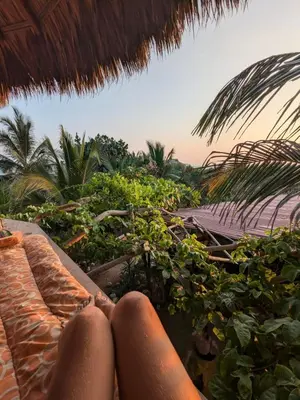 Jardín al aire libre en ElSueño Ocean view dorm & community vibe