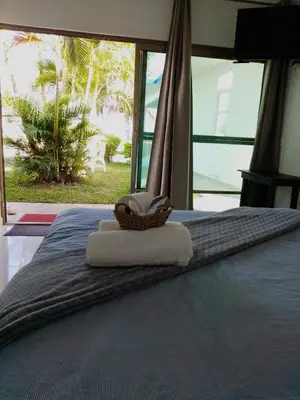 Cama o camas de una habitación en Villa Ge
