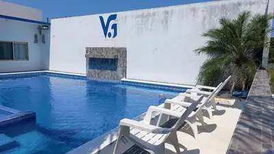 Piscina en o cerca de Villa Ge