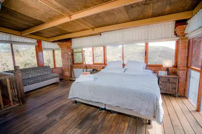 Cama o camas de una habitación en Hotel Casa Cantera