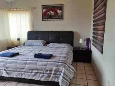 Cama o camas de una habitación en Tu casa en cuerna