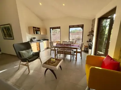 Zona de estar de Loft Kaela en, Val'Quirico