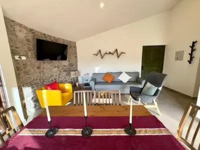 Zona de estar de Loft Kaela en, Val'Quirico