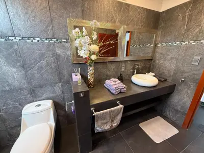 Un baño de Suites vergel balcón