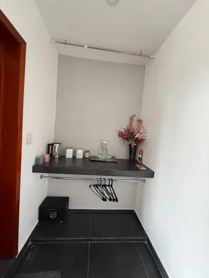 Una cocina o zona de cocina en Suites vergel balcón
