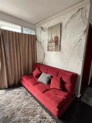 Zona de estar de Suites vergel balcón