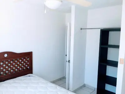 Cama o camas de una habitación en Villa amplia y cómoda
