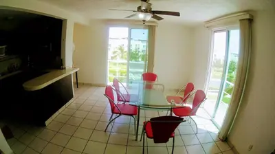 Zona de estar de Departamento tipo PH de 2 niveles
