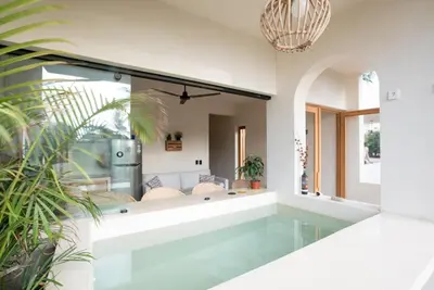 Piscina en o cerca de Casa Miztli