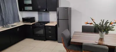 Una cocina o zona de cocina en Apartment Xochimilco