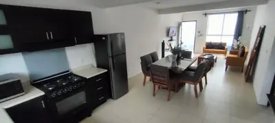 Una cocina o zona de cocina en Apartment Xochimilco