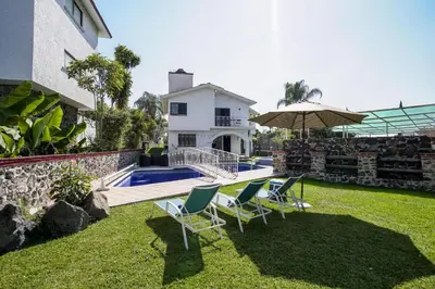 Plano de Spacious House with Pool in Lomas de Cocoyoc 3 Bedrooms