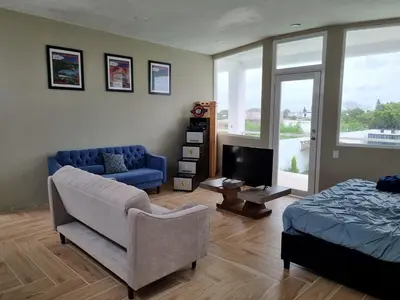 Zona de estar de Casa mahuizo