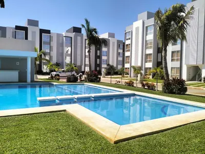 Piscina en o cerca de Departamento de descanso