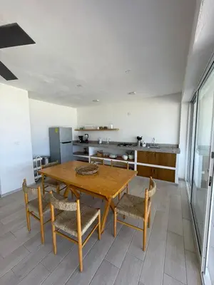 Una cocina o zona de cocina en Boca de agua Villas