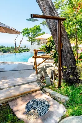 Paisaje cerca de esta villa