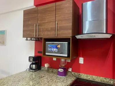 Una cocina o zona de cocina en Precioso departamento en la