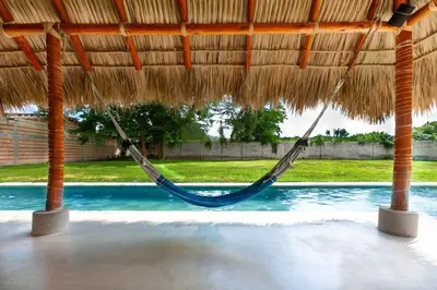 Piscina en o cerca de Villa Tulipan las estacas morelos