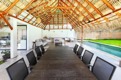 Piscina en o cerca de Villa Tulipan las estacas morelos