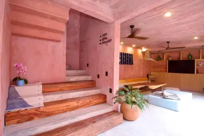 Una televisión o centro de entretenimiento en Casa Malagua Hotel Boutique