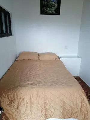 Cama o camas de una habitación en Hospedaje gardenias