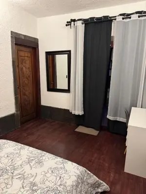 Cama o camas de una habitación en Hacienda bosque