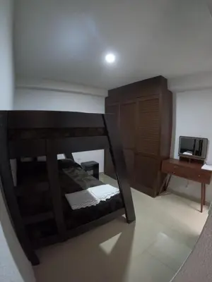 Cama o camas de una habitación en Departamento Diamante