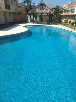 Piscina en o cerca de Casa Paz, amplia y cómoda frente a la alberca