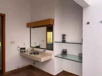 Una cocina o zona de cocina en Vacation House in Yautepec Chamilpa