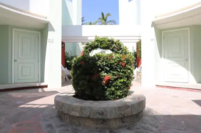 Jardín al aire libre en Pierre Mundo Imperial Riviera Diamante Acapulco All Inclusive