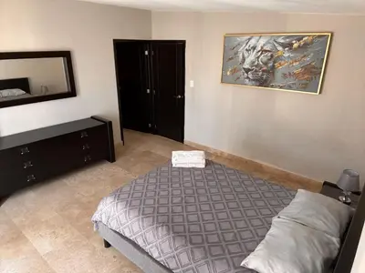 Cama o camas de una habitación en Casa Tlaxcalancingo