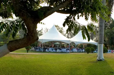 Jardín al aire libre en Hotel Terranova