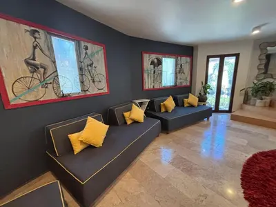 Zona de estar de Miles Davis!Espacio con encanto en ValQuirico!