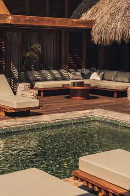 Piscina en o cerca de Casa de Mayo A Luxury Beachfront Villa in Mexico with Private Pool and Beach Access