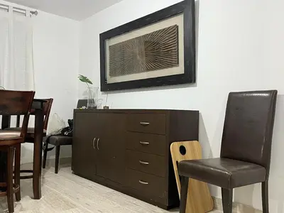 Zona de estar de New apartment nice and centrally located