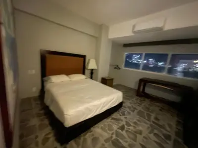 Cama o camas de una habitación en DEPARTAMENTO EN PLAYA ACAPULCO CyM