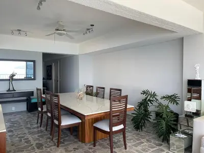 Una televisión o centro de entretenimiento en DEPARTAMENTO EN PLAYA ACAPULCO CyM