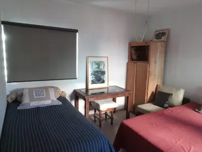 Cama o camas de una habitación en La Noria Barrio