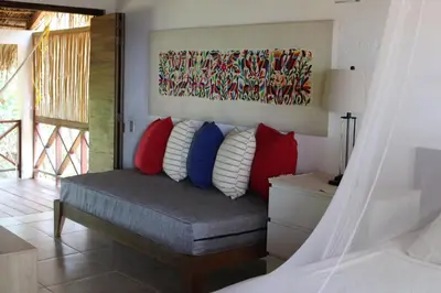 Zona de estar de Cabañas Uma 2