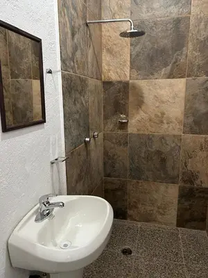 Un baño de casa regina
